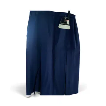 Kinloch Anderson 플레어 스커트 사이즈 11 라이트 네이비