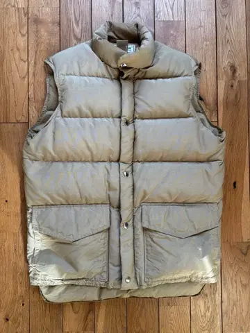 L.L.Bean 다운 베스트 베이지 size M