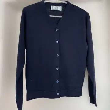 존스메들리 니트 가디건 네이비 빈티지