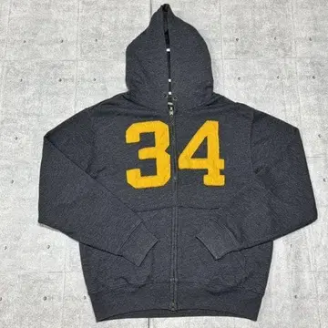 80s 빈티지 복각 Champion 트리코 프린트 택 지퍼 후드티