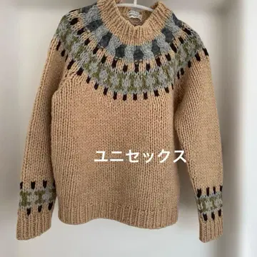 노르딕 스웨터 밴드 니트 빈티지 맨즈 멜로즈