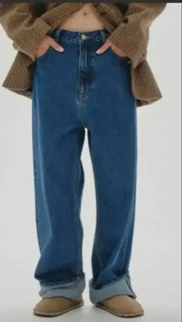 TODAYFUL Cary's 데님 블루 24인치