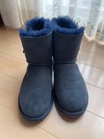 미사용 EMU 어그 부츠 네이비 24cm