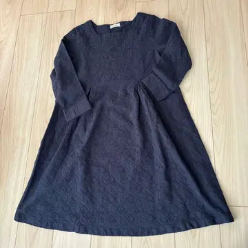 사만사 모스모스 긴팔 레이스 무늬 원피스#