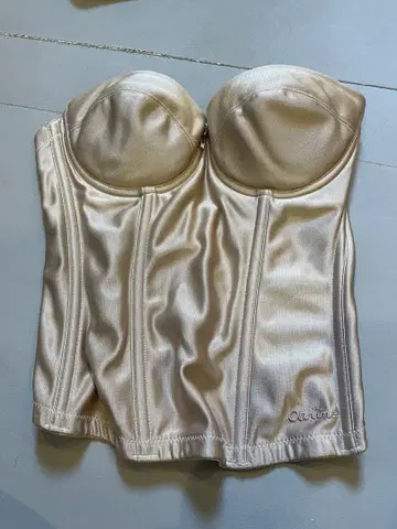 코르셋 스타일 브라이덜 이너 D70 베이지