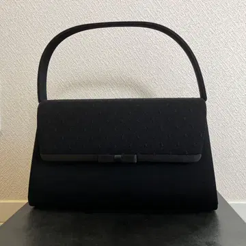 [ 미사용 ] 심플 블랙 핸드백 관혼상제