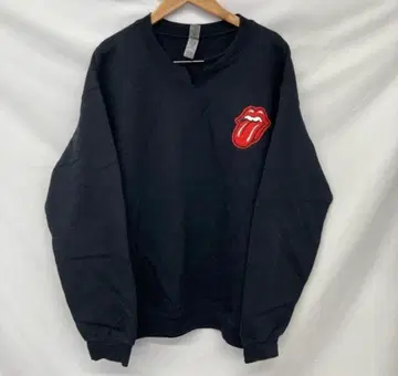 롤링 스톤스 스웨트 셔츠 블랙 M GILDAN 길단