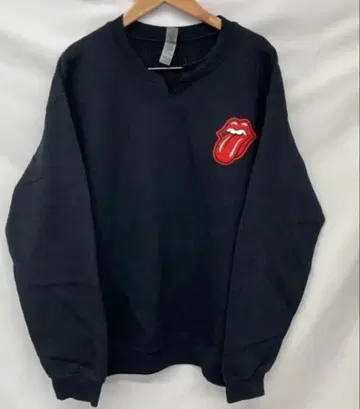 롤링 스톤스 스웨트 셔츠 블랙 M GILDAN 길단