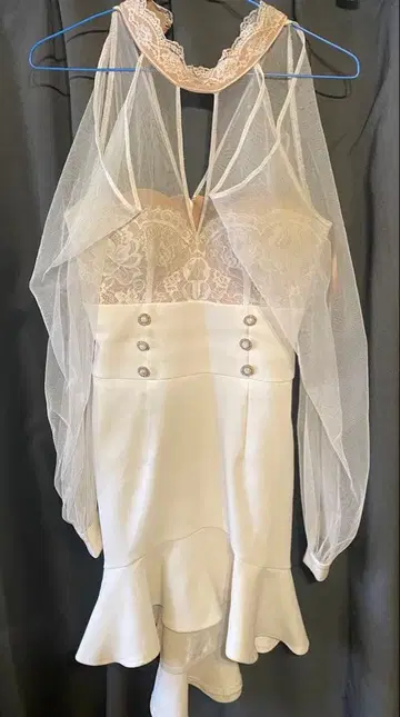 앤디 화이트 드레스 S