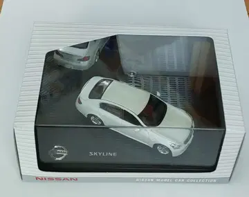 NISSAN MODEL CAR COLLECTION 스카이라인 세단 화이트