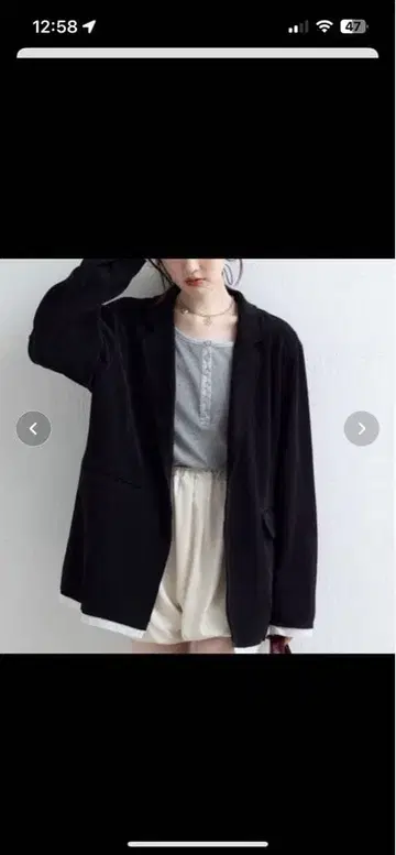 Kastane 블랙 코듀로이 테일러드 자켓 신상