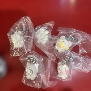 산리오 복슬복슬 스노우 메지루시 액세서리