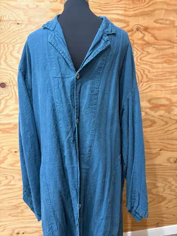 유로 빈티지 롱 셔츠 코트 겉옷 아이템