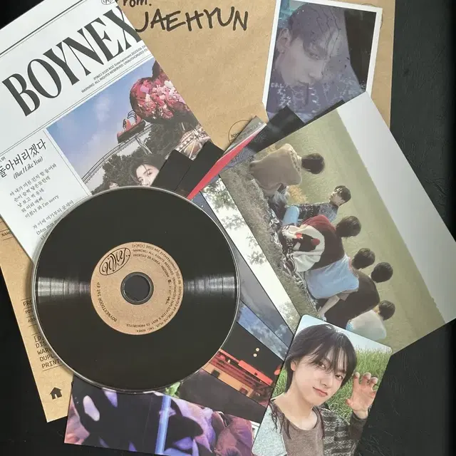 보넥도 why 명재현 버전 성호 포카 개봉앨범 판매