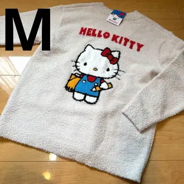 헬로키티 복슬복슬 페더 가디건 베이지 M