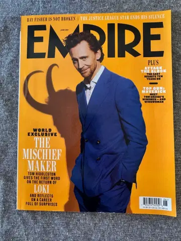 2021년 6월 EMPIRE 톰 히들스턴 UK Empire