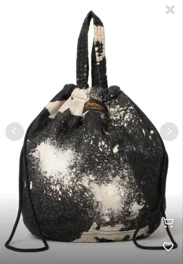 빔즈 보이 [별주] NAPRON / 데미지 데님 페이션트 백