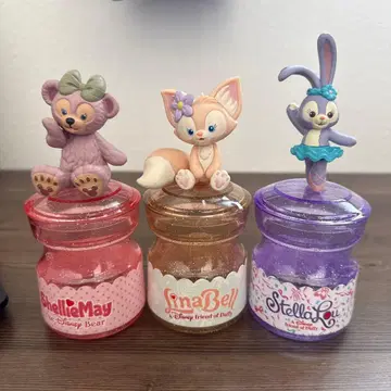 상하이 디즈니 한정판 더피 프렌즈 소품함 세트