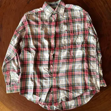 TOMMY HILFIGER 체크 무늬 셔츠