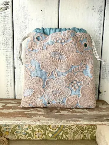 미나 페르호넨 smile flower 복조리 파우치 스마일 플라워