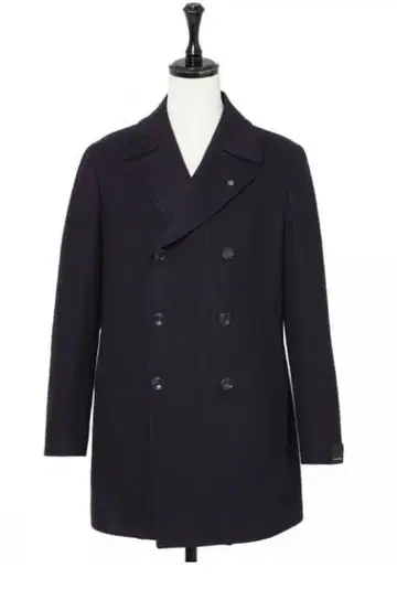 딸리아또레 울 P 코트 [ STEPHAN ] 네이비 48