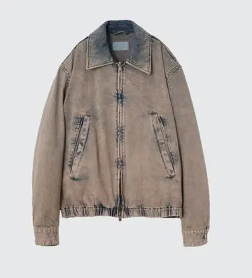 YOKE 블리치&오버다이 데님 자켓 사이즈 3 25ss