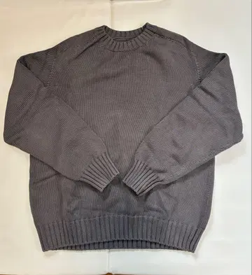 BATONER 니트 브라운 면