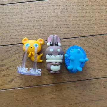 캡슐 토이 캐릭터 3종 세트