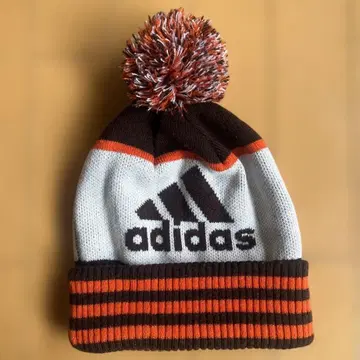 adidas 니트 모자 90s 브라운 오렌지 구제 의류