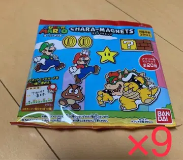 슈퍼 마리오 마그네츠 미개봉 9개 세트