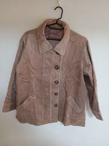 베이지 코듀로이 테일러드 자켓 L 사이즈