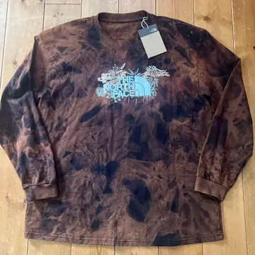 미사용 새상품 THE NORTHFACE 오버다이 긴팔 T셔츠 L 사이즈