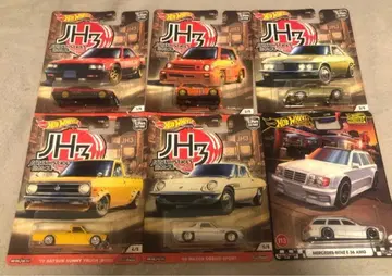 Hot Wheels JH3 일본 히스토릭스 5+1대 세트