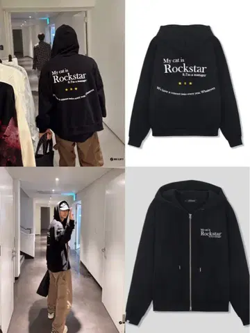 joegush 엠프 제이 착용 후드 부착 후드티