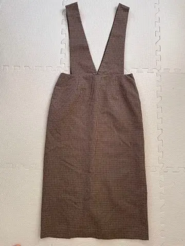 NATURAL BEAUTY 체크 무늬 살로펫 S