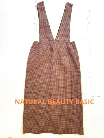 NATURAL BEAUTY 체크 무늬 살로펫 S