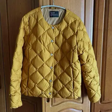 TAION & LIMONTA EAST 크루넥 다운 자켓