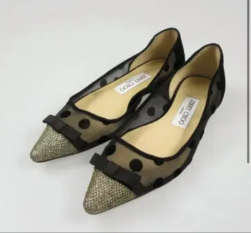 JIMMY CHOO 펌프스 DOROTHY FLAT EU34 블랙