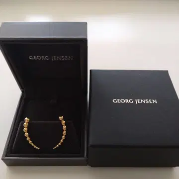 GEORG JENSEN 골드 비즈 귀걸이