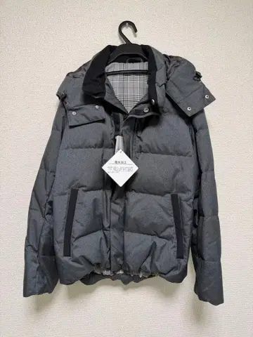 그레이 다운 자켓 S 사이즈 발수 가공