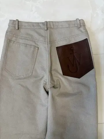 J.W.ANDERSON 가죽 포켓 팬츠