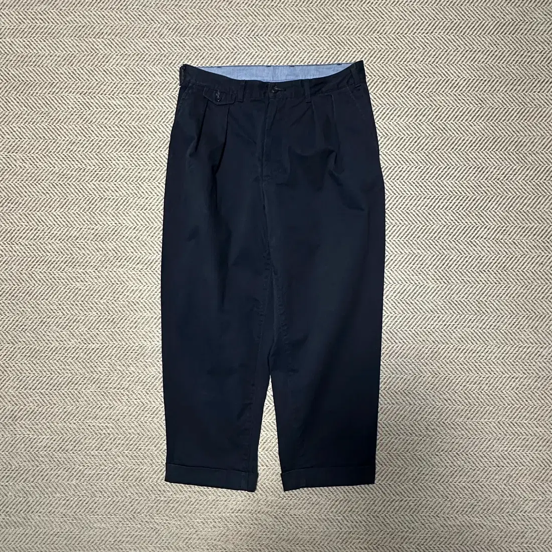 Beams, BEAMS PLUS japan made chino pants navy