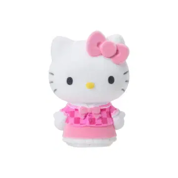 키티 플로키 소프트 비닐 마스코트 퓨로 산리오