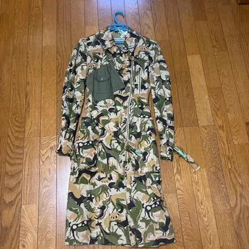 ELEY KISHIMOTO 카모플라쥬 트렌치코트