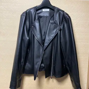 Eimee Law 백프릴 인조 가죽 라이더스