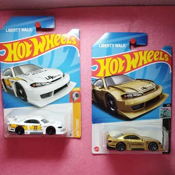 핫휠 LB 슈퍼 실루엣 실비아 S15 2대 세트