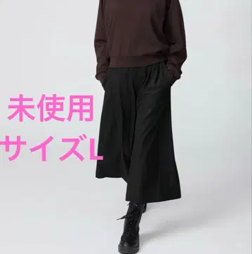 유니클로 UNIQLOC 큐롯 블랙 L