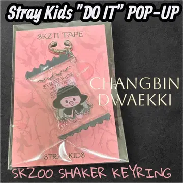 스키즈 POPUP DO IT 창빈 쉐이커 키링 돼끼