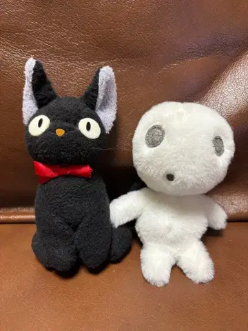 지브리 지지 코다마 봉제 인형 세트