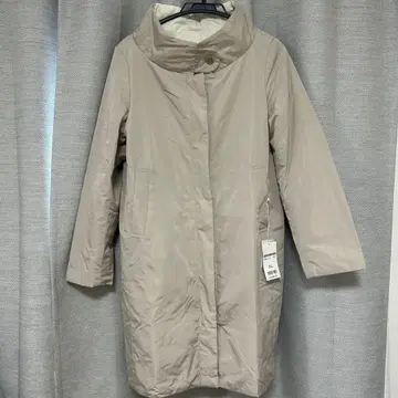 DOCLASSE 베이지 롱 코트 택 포함 미사용